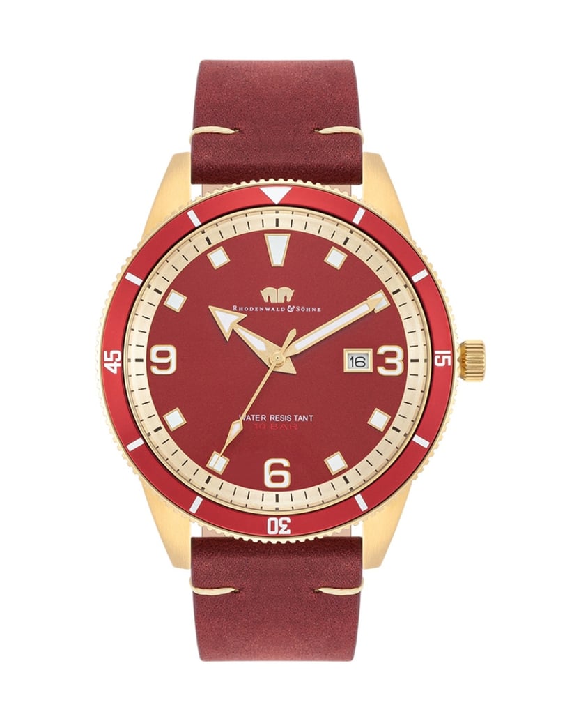 Rhodenwald-&-Söhne-Herren-Quarzuhr-in-gelbgold