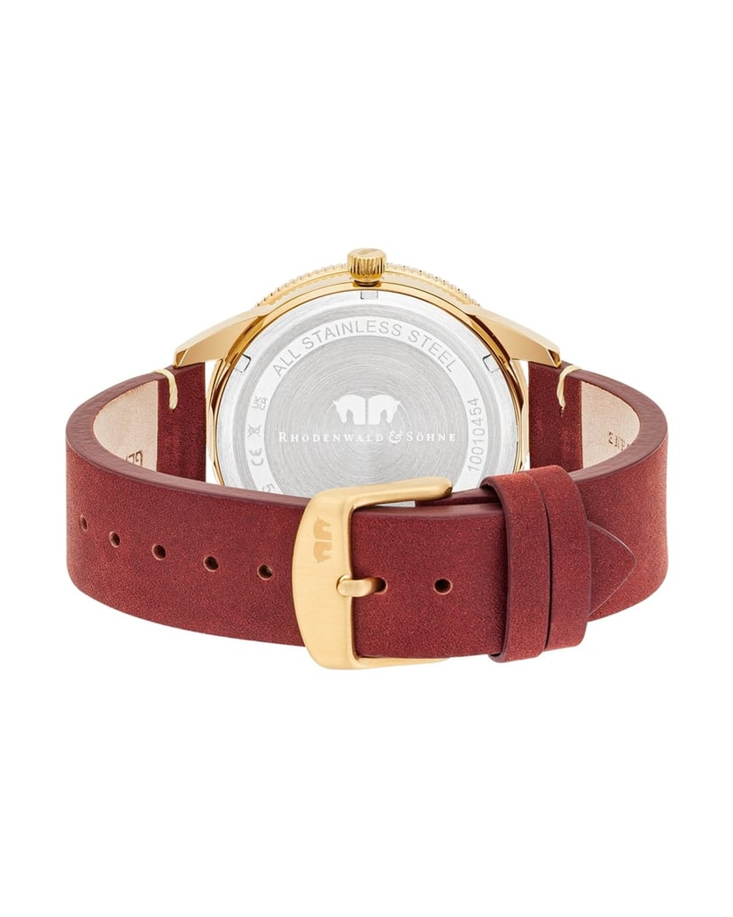 Rhodenwald-&-Söhne-Herren-Quarzuhr-in-gelbgold