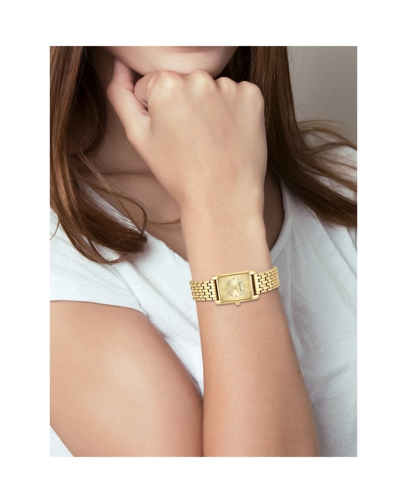 Eastside-Damen-Quarzuhr-in-gelbgold-gold