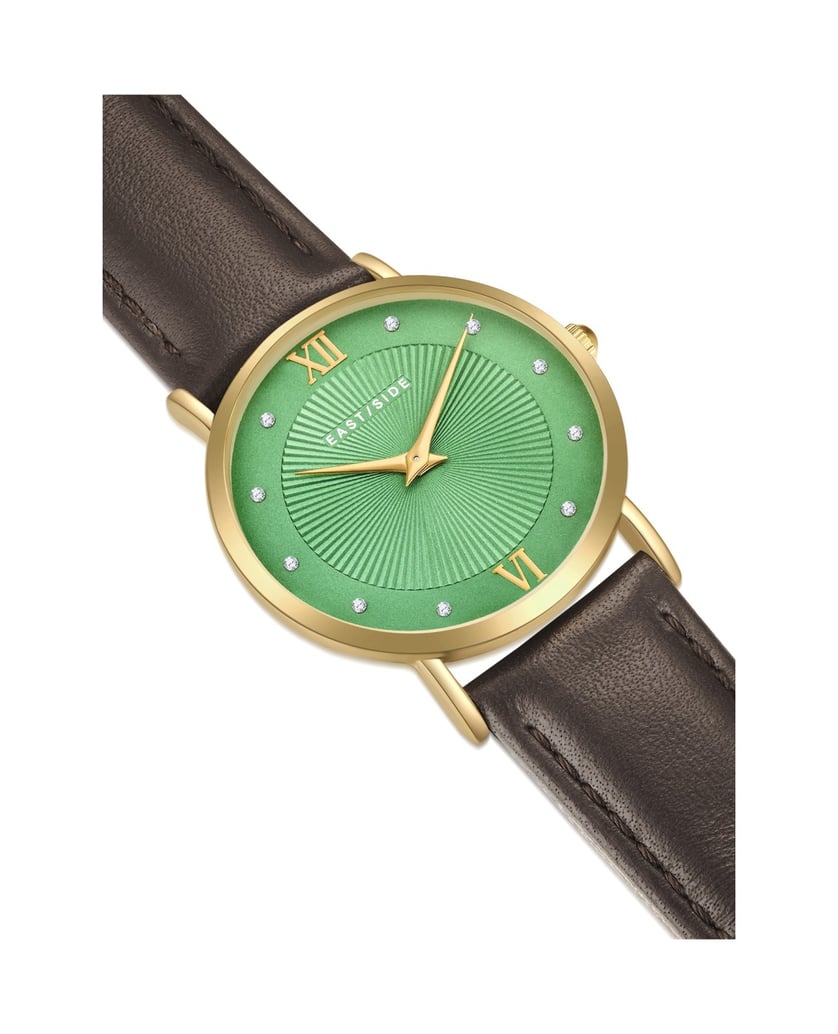 Eastside-Damen-Quarzuhr-in-gelbgold-gold