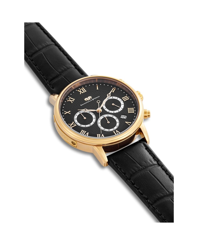 Rhodenwald-&-Söhne-Herren-Chronograph-in-gelbgold