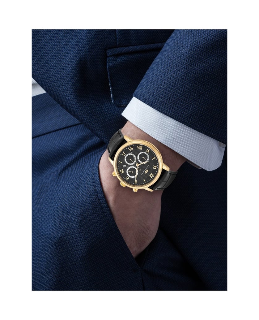 Rhodenwald-&-Söhne-Herren-Chronograph-in-gelbgold