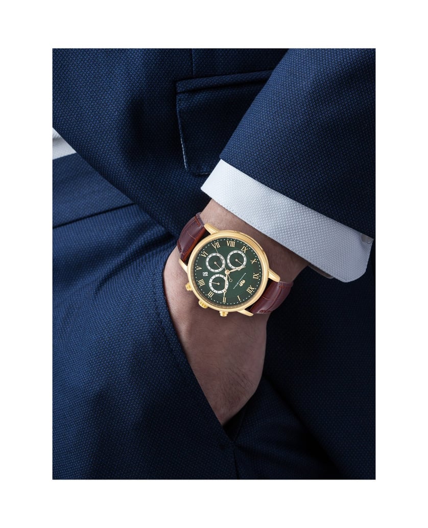 Rhodenwald-&-Söhne-Herren-Chronograph-in-gelbgold