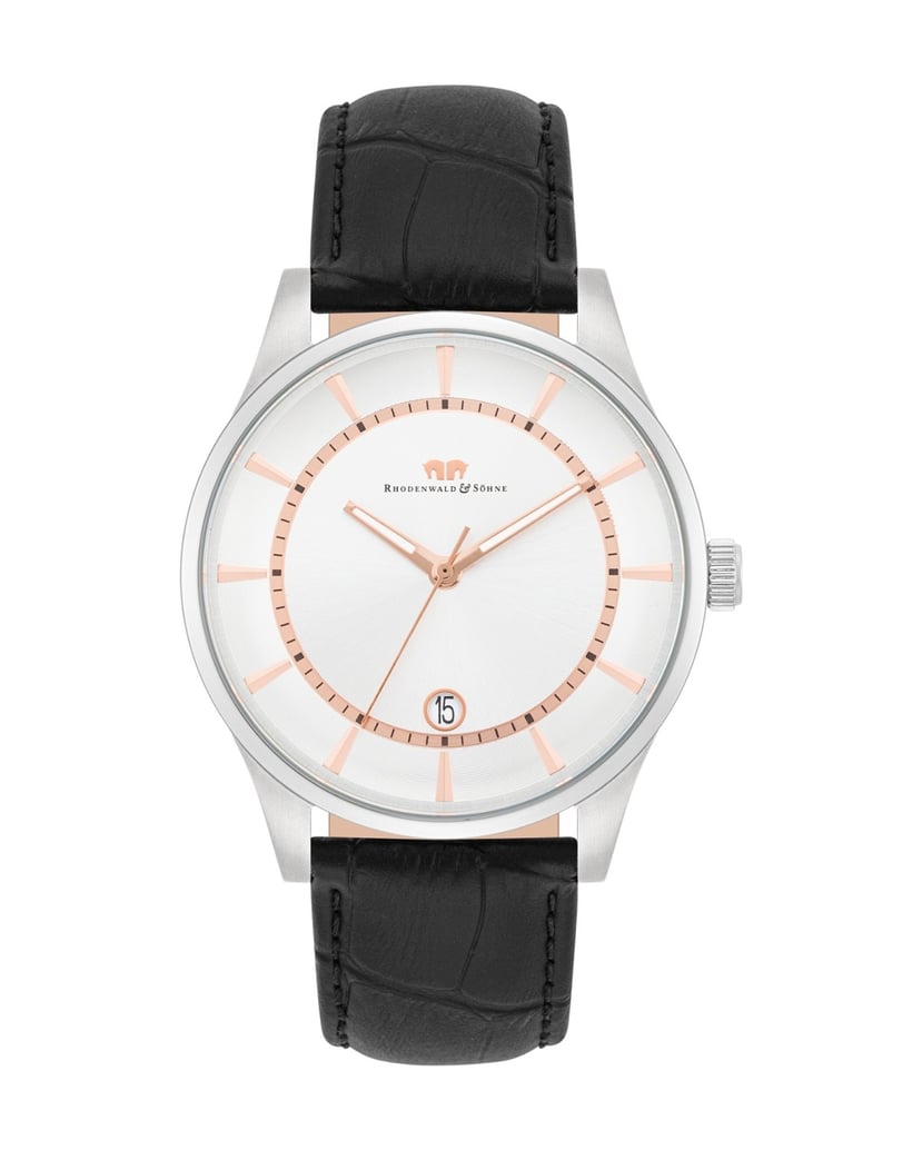 Rhodenwald-&-Söhne-Herren-Quarzuhr-in-silber-silber