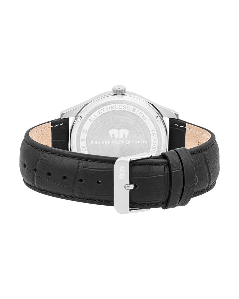 Rhodenwald-&-Söhne-Herren-Quarzuhr-in-silber-silber