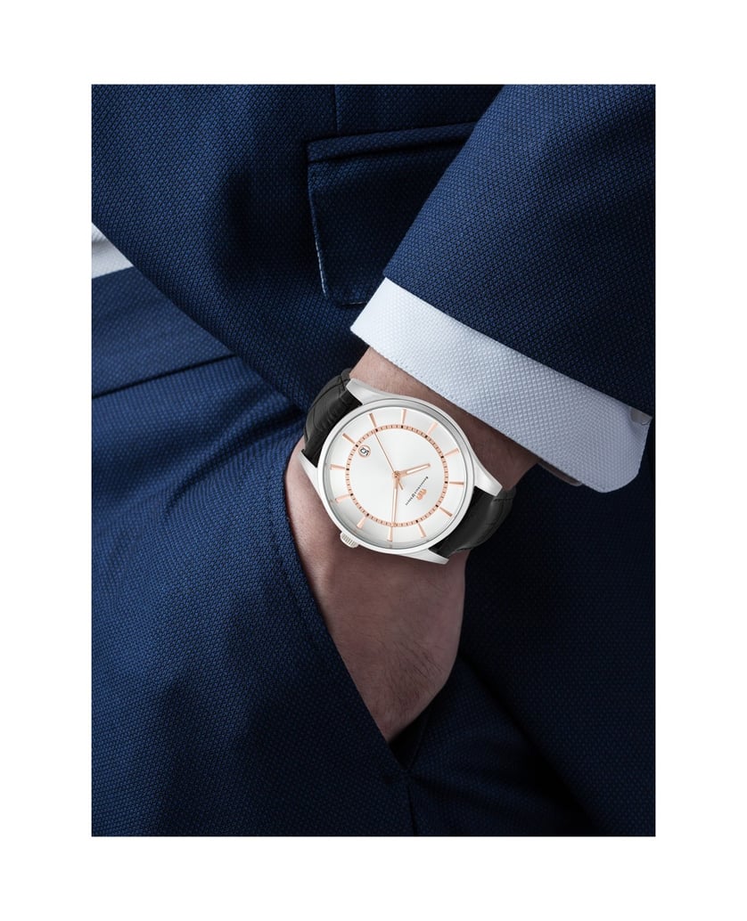 Rhodenwald-&-Söhne-Herren-Quarzuhr-in-silber-silber