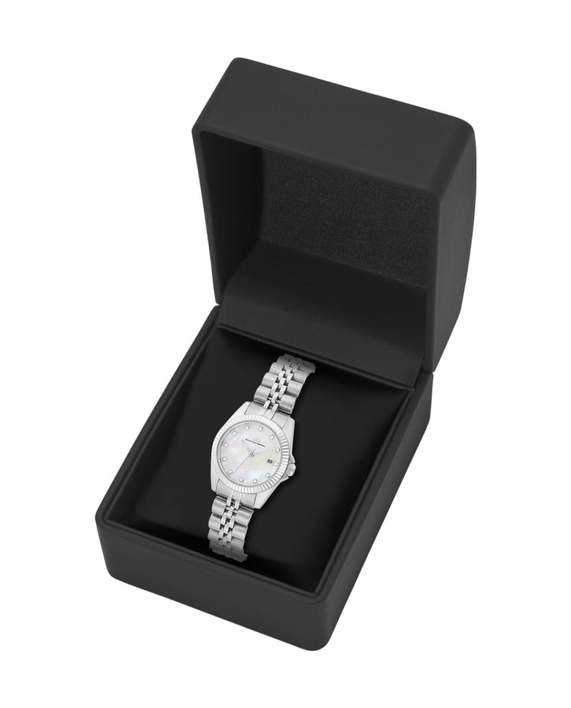 Rhodenwald-&-Söhne-Damen-Quarzuhr-in-silber