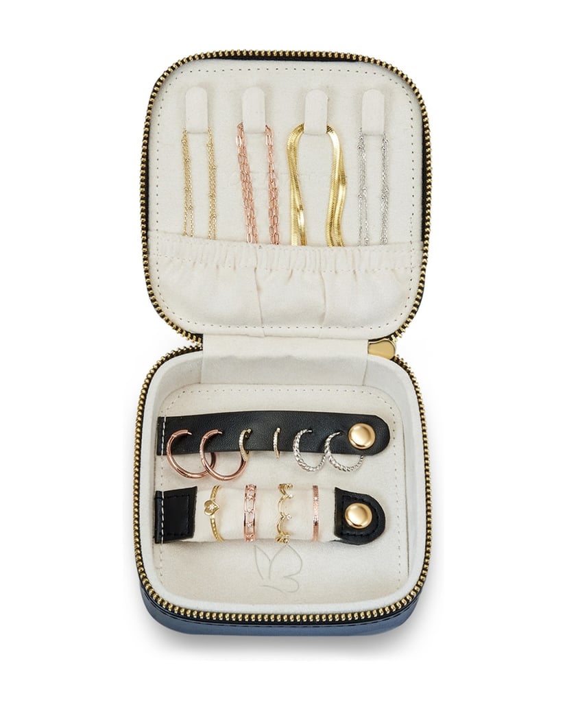 Glanzstücke-München-Damen-Reisetäschchen-Kunstleder-schwarz-schwarz