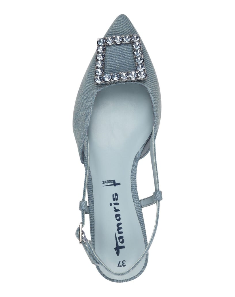 TAMARIS-Slingpumps-blau