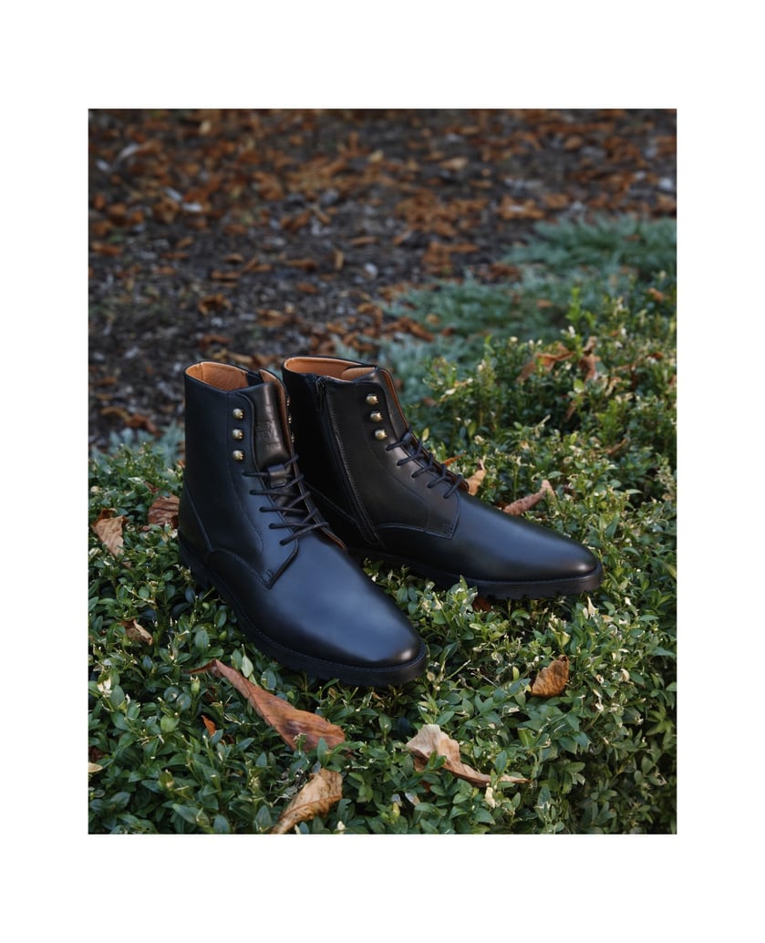 Henry-Stevens-SCHNÜRBOOTS-WALLACE-PDB-schwarz