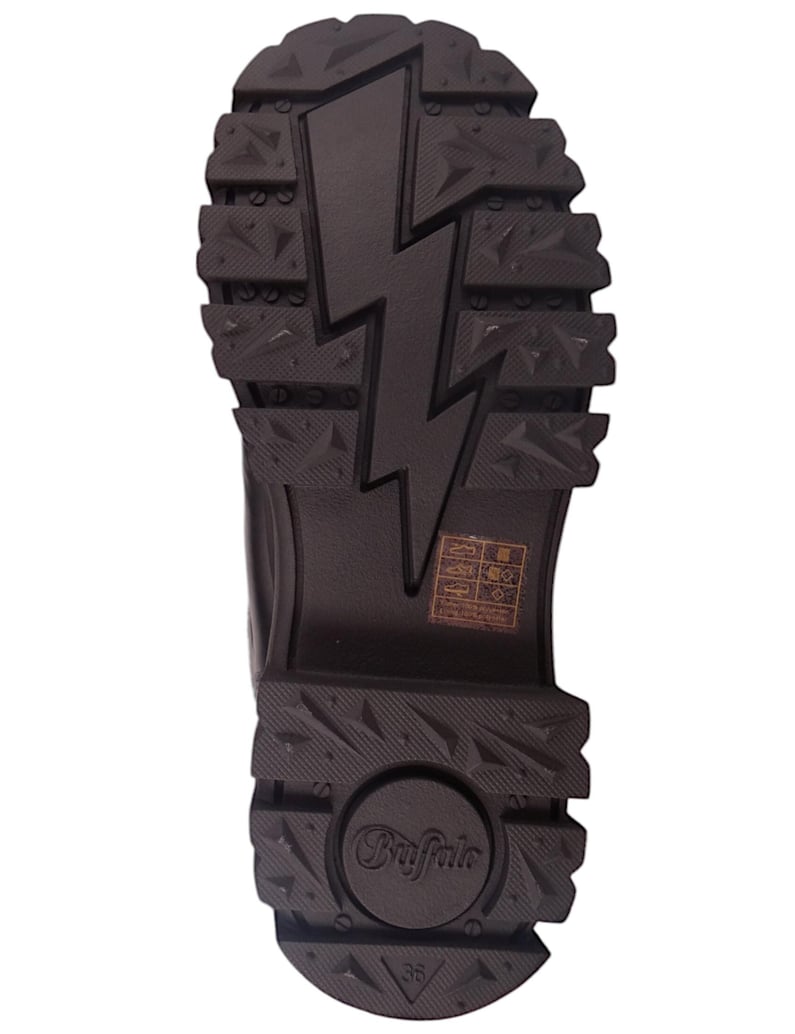 Buffalo-Stiefel-schwarz