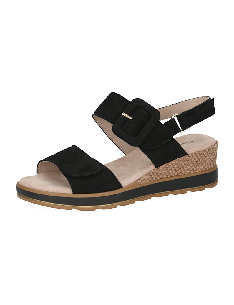 Caprice-Sandalen-schwarz