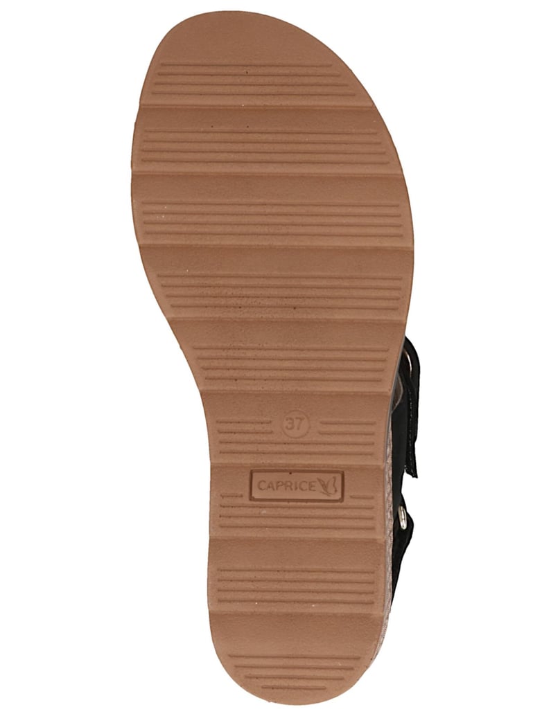 Caprice-Sandalen-schwarz