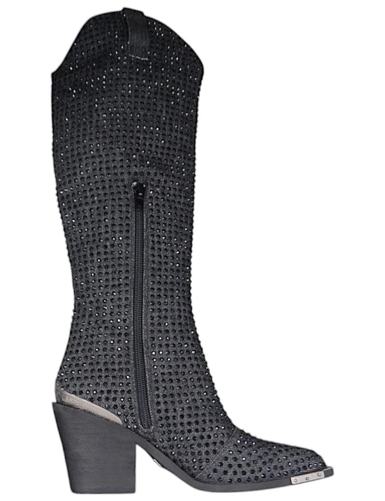 Buffalo-Stiefel-schwarz