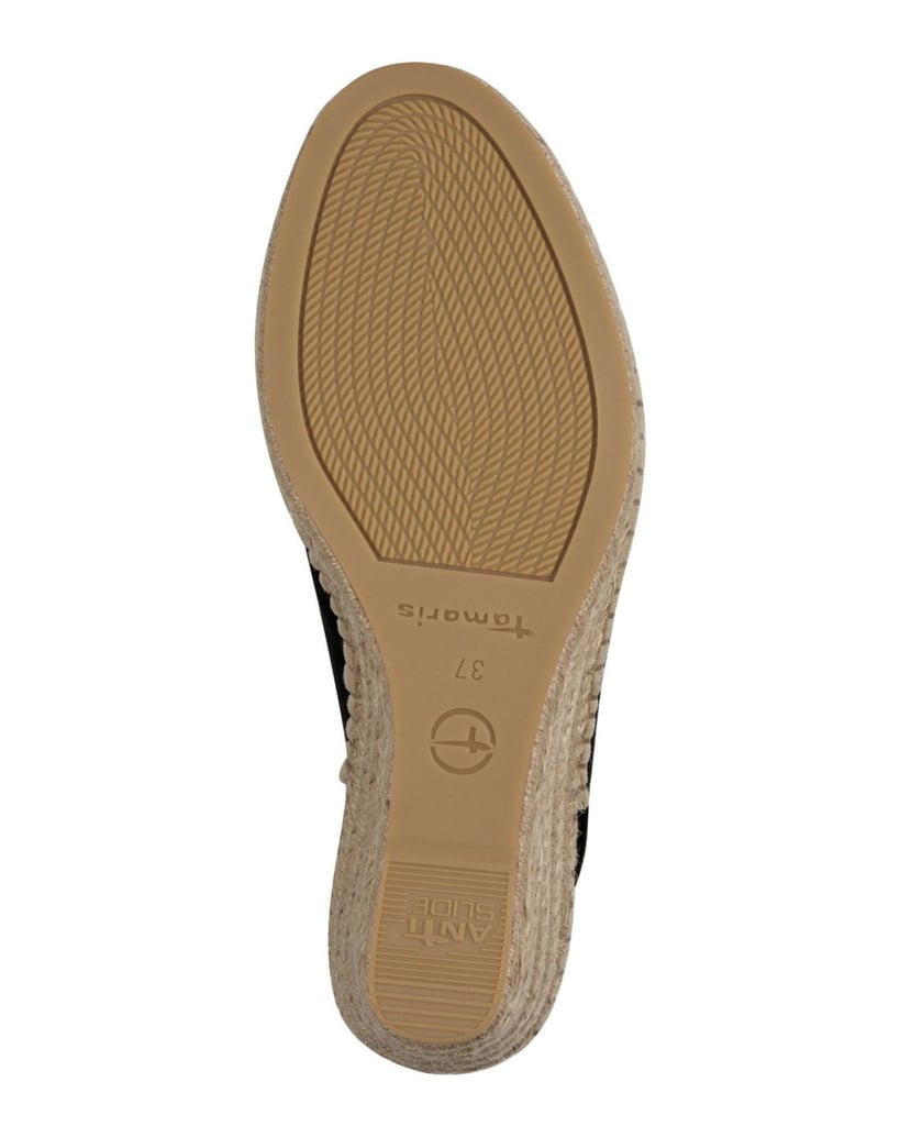 TAMARIS-Espadrill-schwarz
