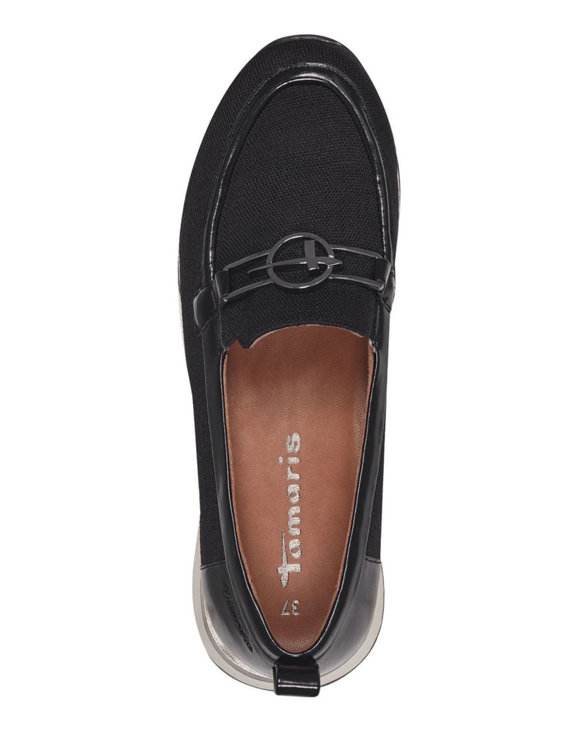 TAMARIS-Slipper-schwarz