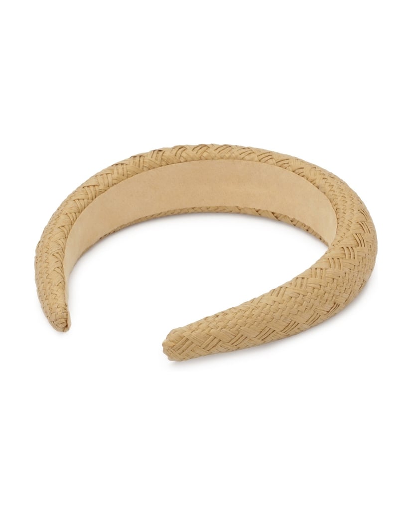 Kazar-Stirnband-aus-hellbraunem-Papierstroh-camel