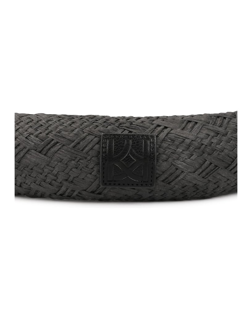 Kazar-Schwarzes-geflochtenes-Papierstroh-Stirn-schwarz