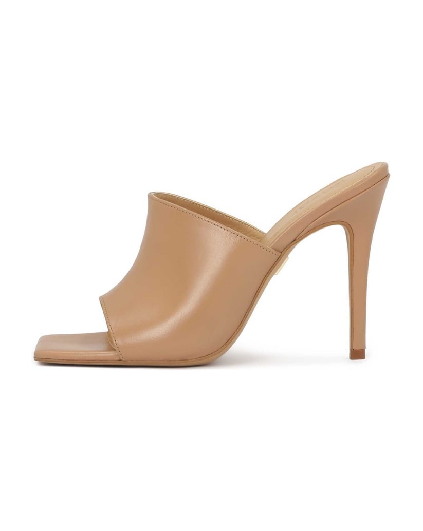 Kazar-Elegante-Pantoletten-mit-Absatz-beige