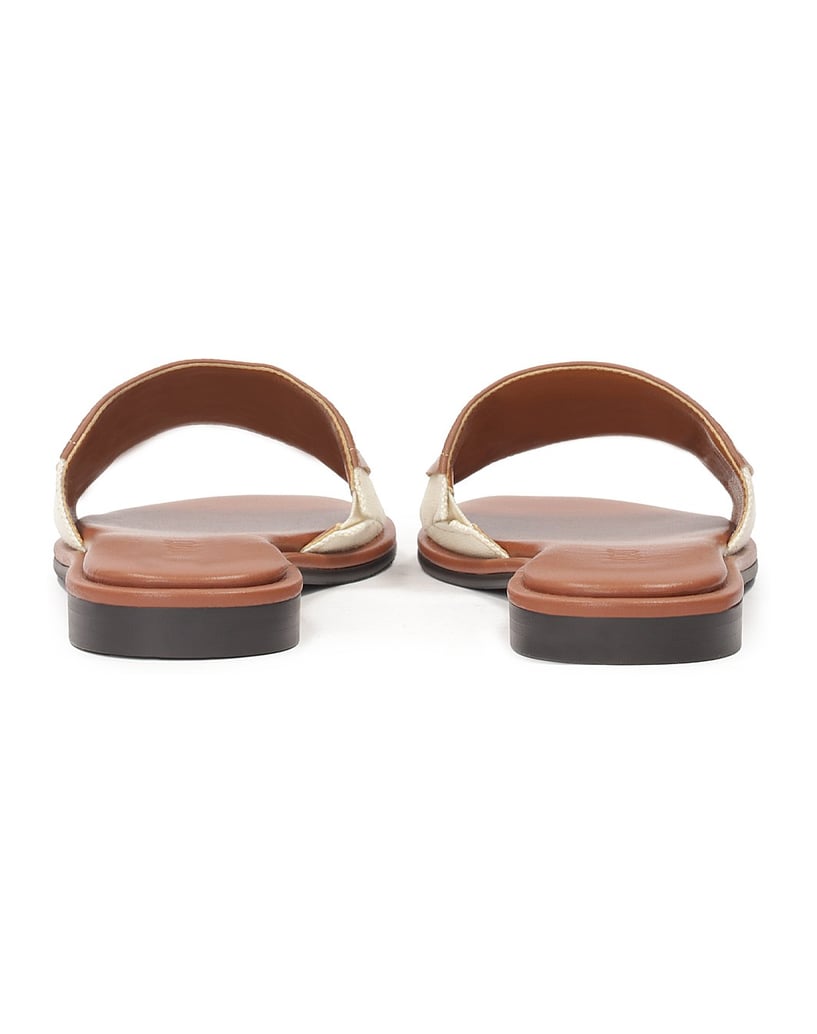 Kazar-Flat-brown-and-beige-fslides-hnedá