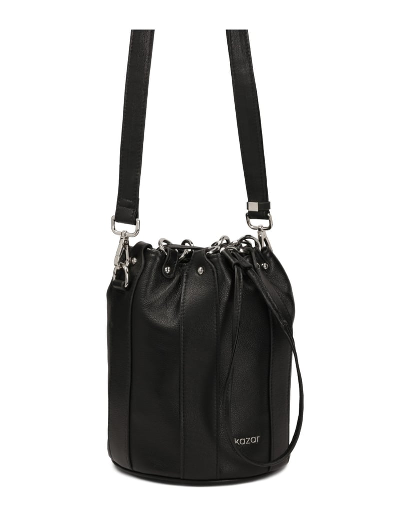 Kazar-Black-leather-bag-handbag-černá