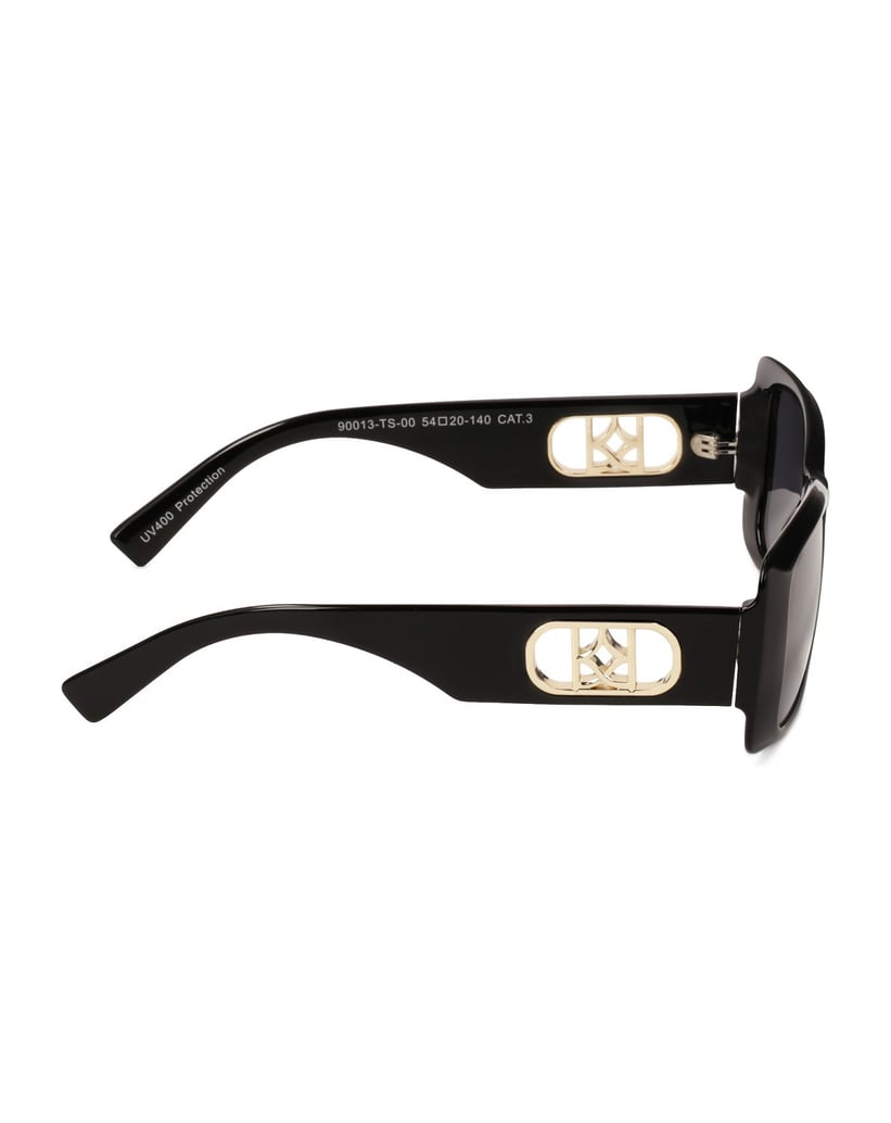 Kazar-Sonnenbrille-mit-dickem-Rahmen-schwarz