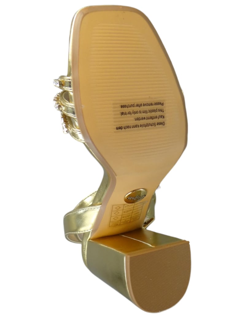 Buffalo-Sandalen-gold