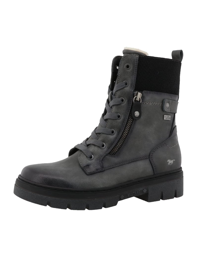 Mustang-Stiefeletten-grau