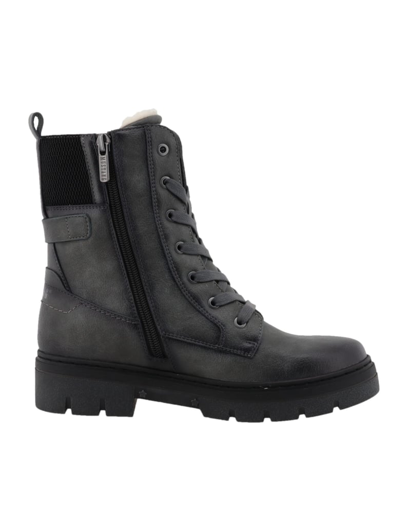 Mustang-Stiefeletten-grau