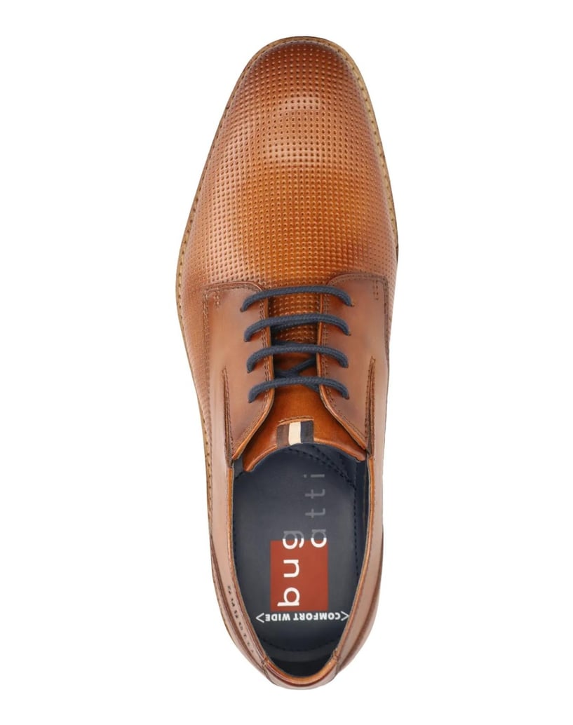 BUGATTI-Business-Schnürer-cognac