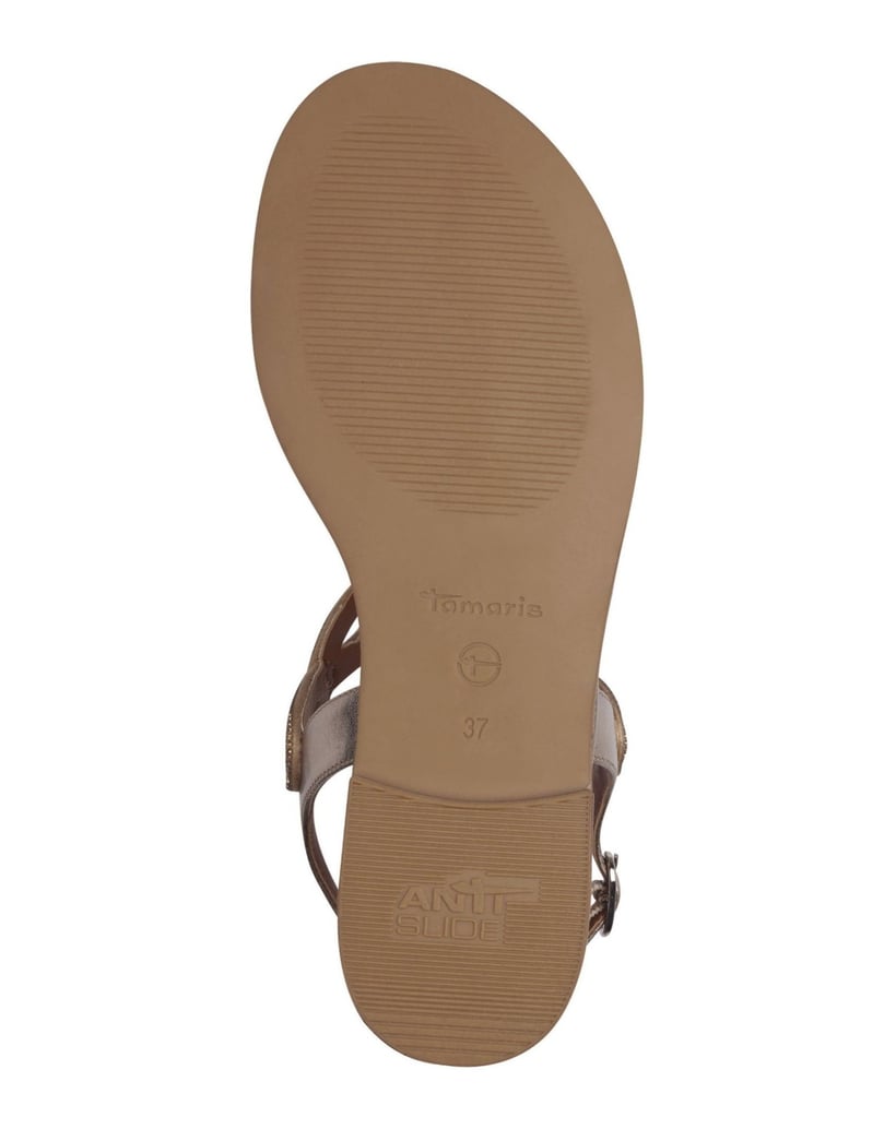 TAMARIS-sandále-bezfarbená