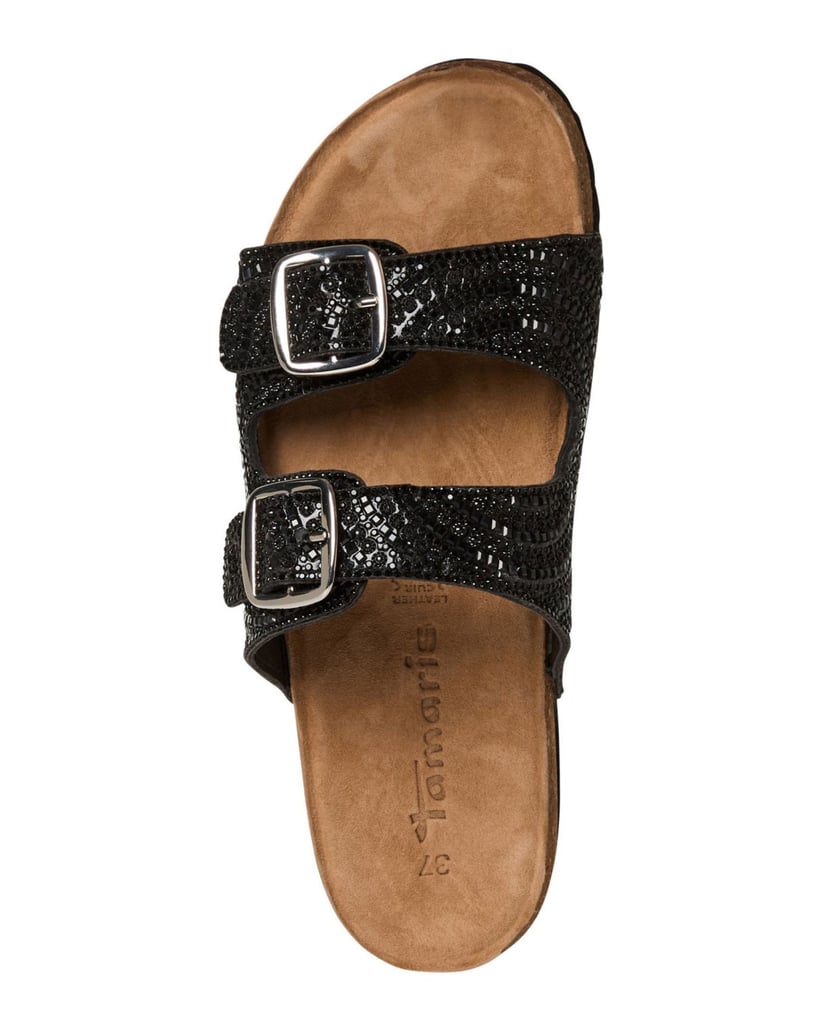 TAMARIS-Pantolette-schwarz