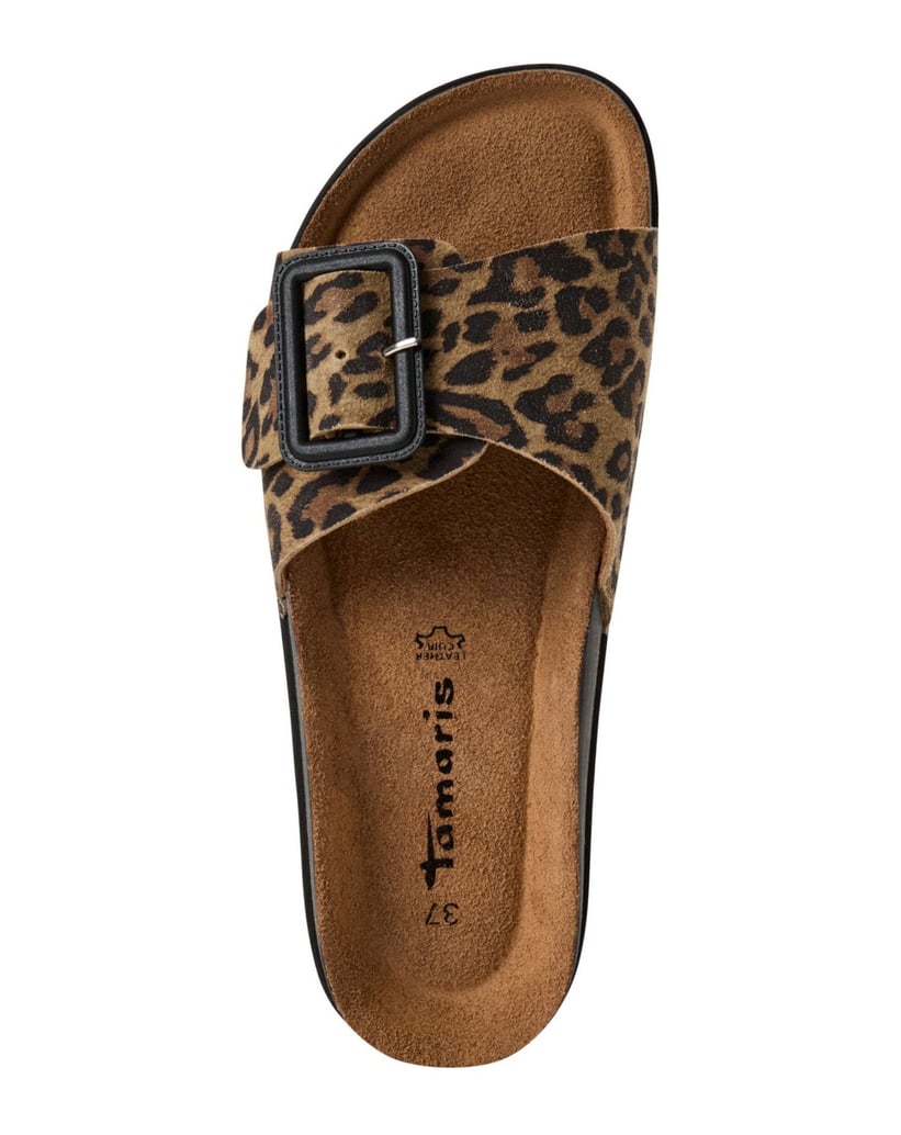 TAMARIS-Pantolette-braun