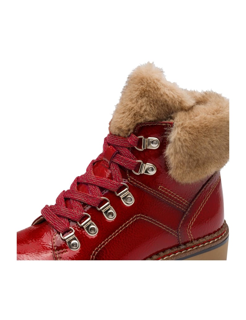 TAMARIS-Stiefeletten-rot