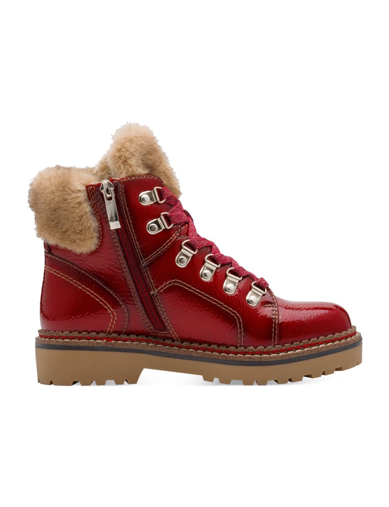 TAMARIS-Stiefeletten-rot