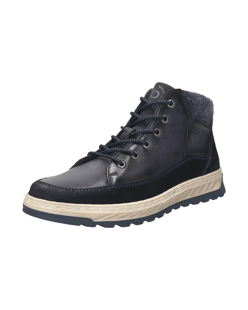 BUGATTI-Schnürstiefel-blau