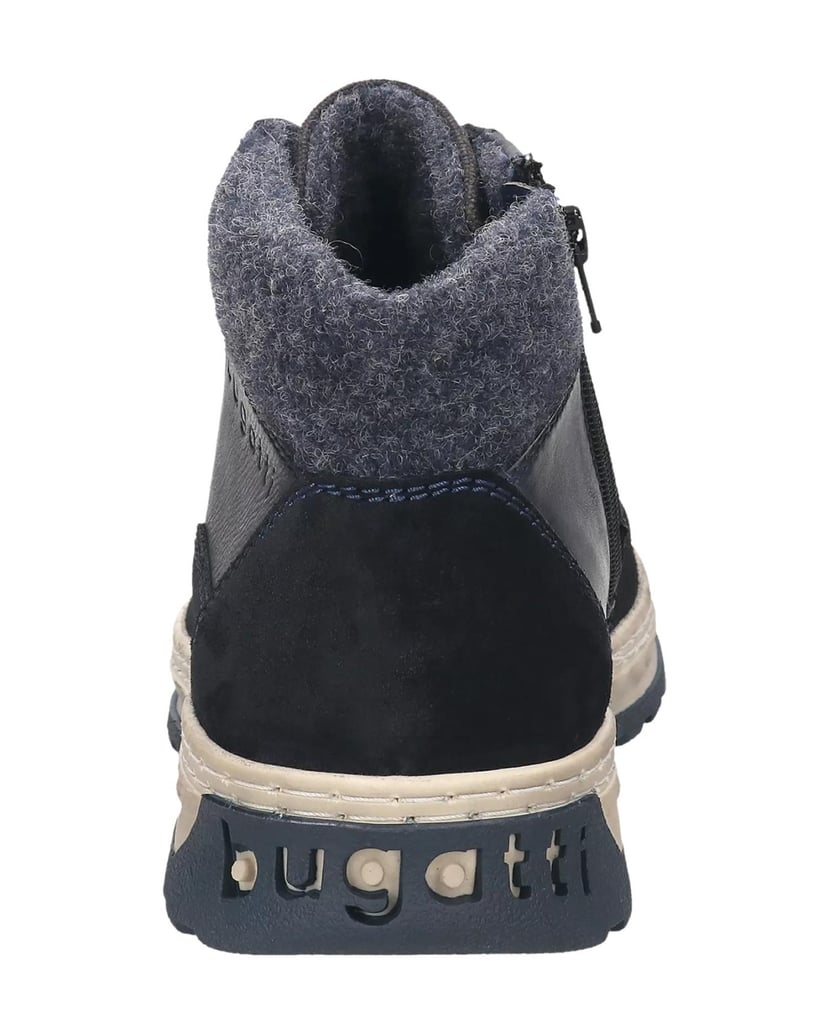 BUGATTI-Schnürstiefel-blau