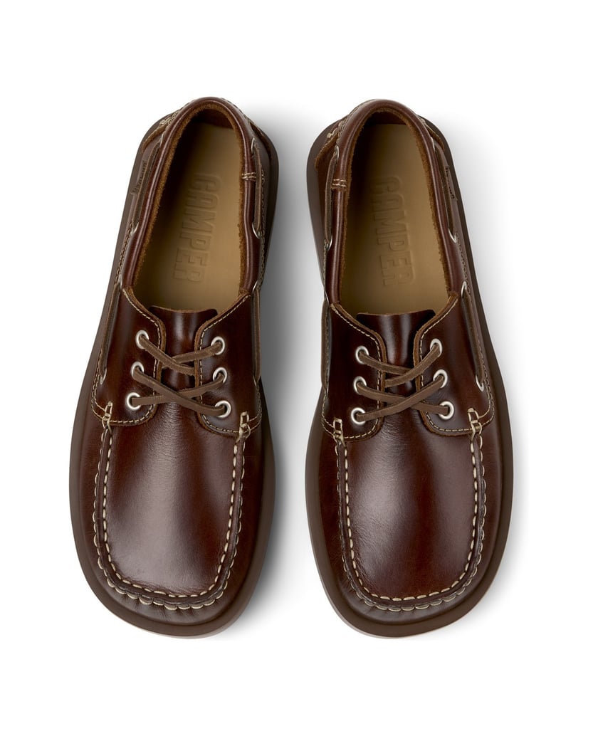 Camper-SCHNÜRSCHUHE-DON-DON-mittelbraun