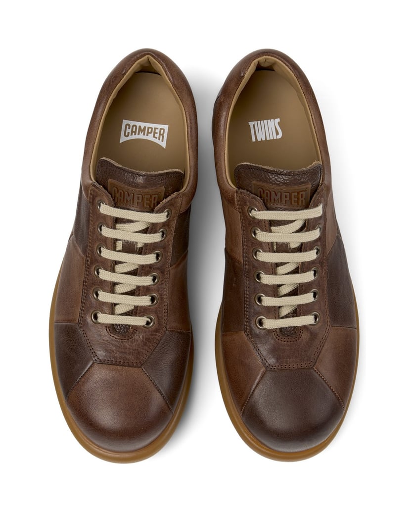 Camper-Sneaker-Pelotas-Ariel-Hella-Twins-braun