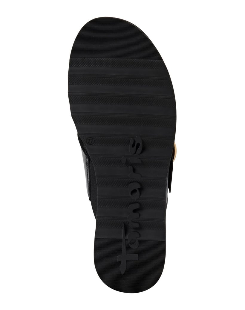 TAMARIS-Pantolette-schwarz