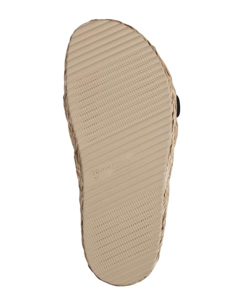 TAMARIS-Pantolette-schwarz