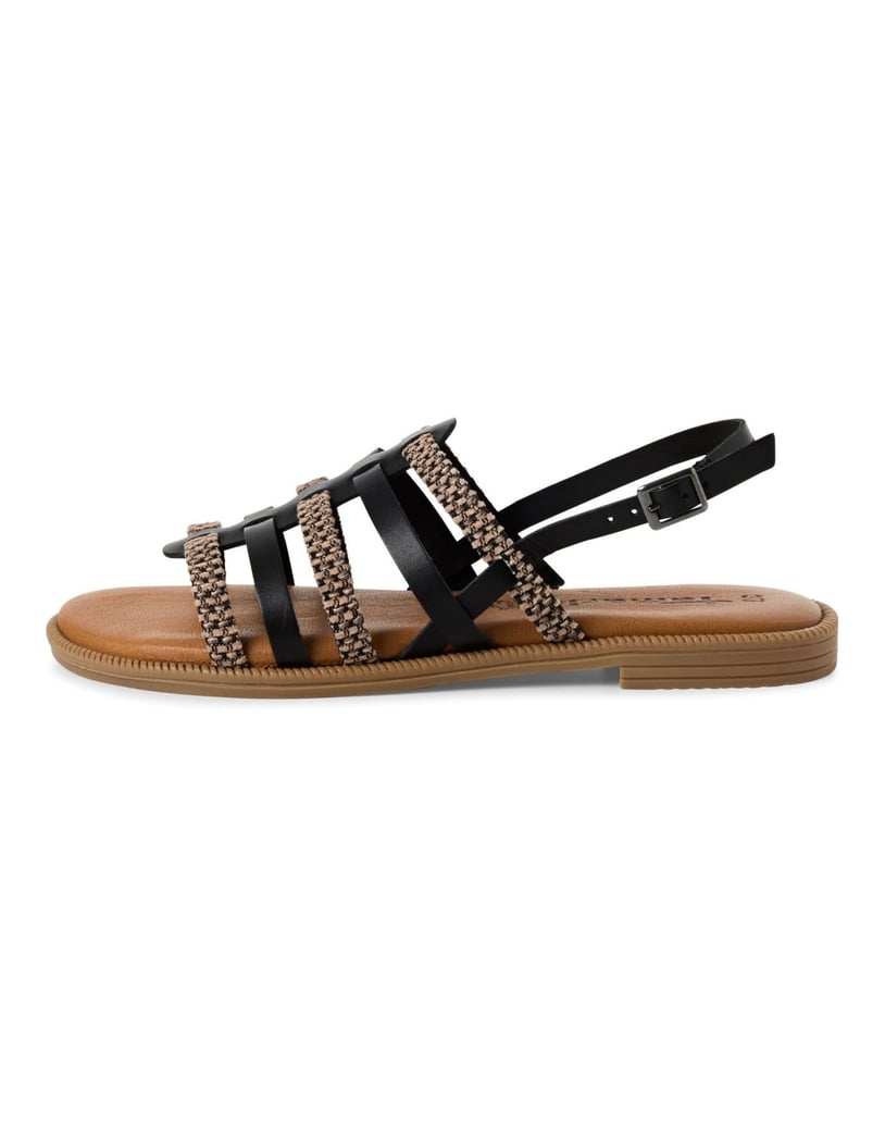 TAMARIS-Sandale-schwarz