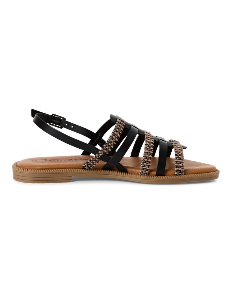 TAMARIS-Sandale-schwarz