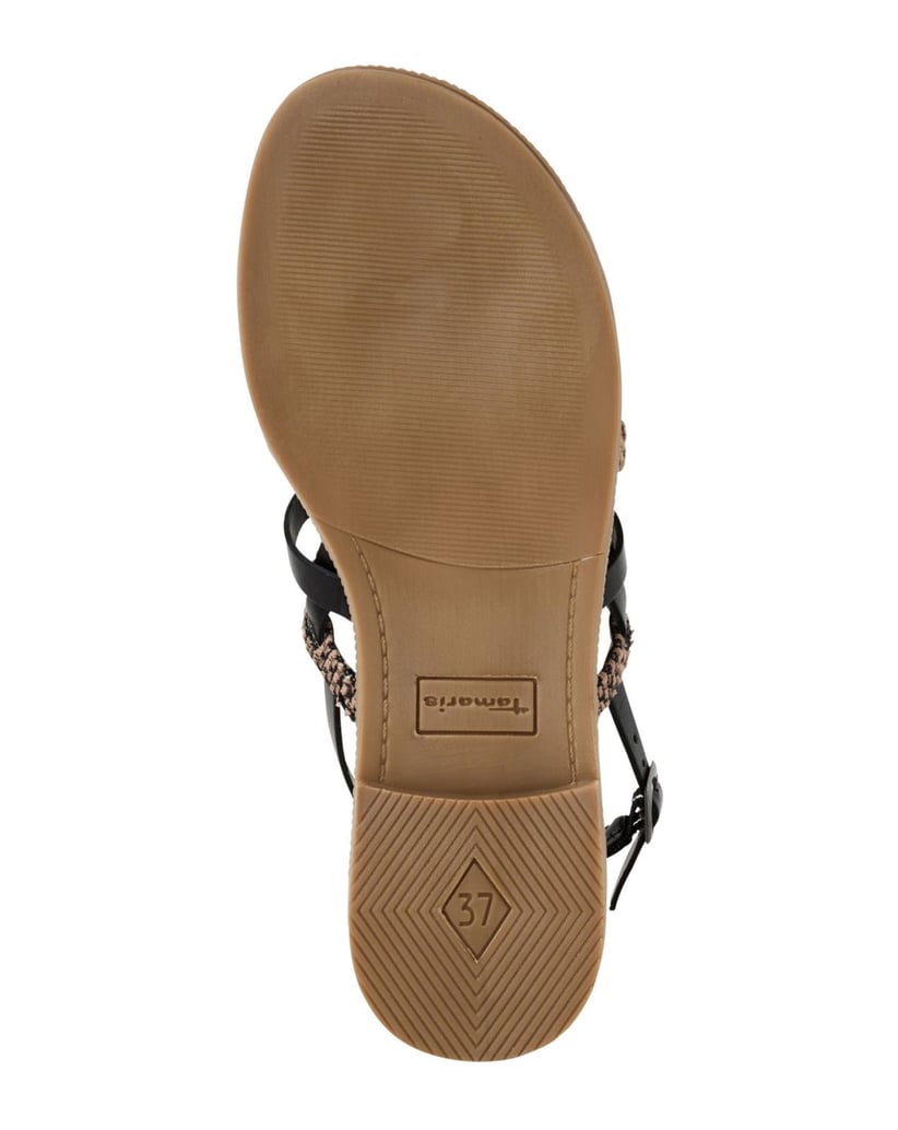 TAMARIS-Sandale-schwarz