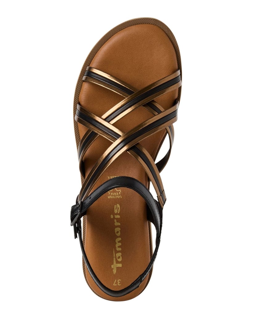 TAMARIS-Sandale-schwarz