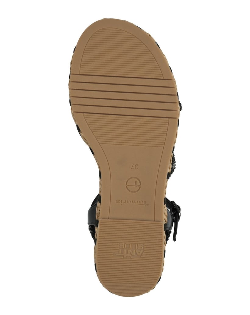 TAMARIS-Sandale-schwarz