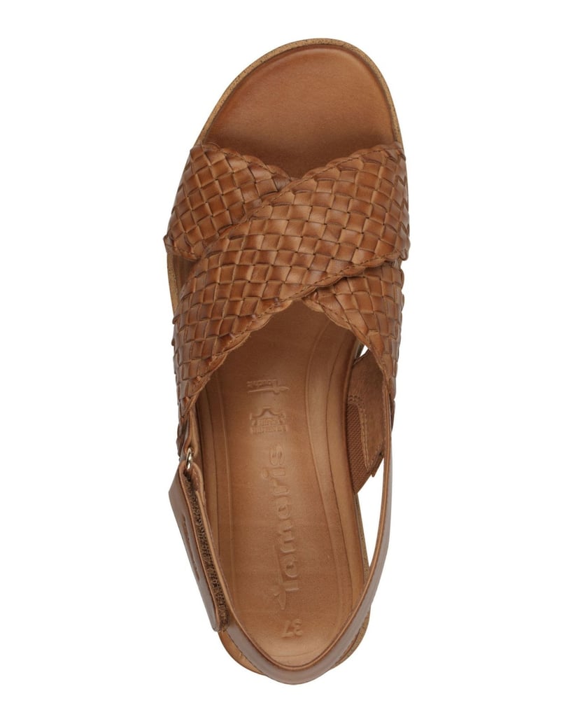 TAMARIS-Sandalette-braun