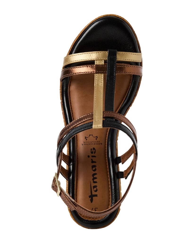 TAMARIS-Sandalette-schwarz