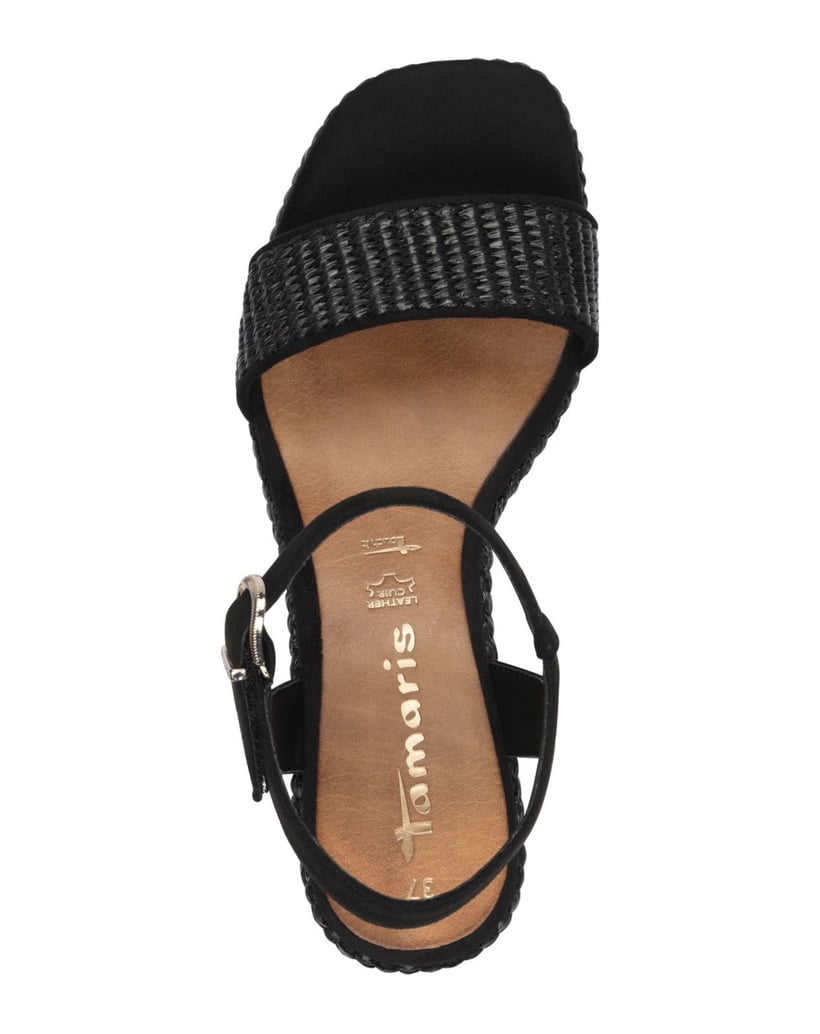 TAMARIS-Sandalette-schwarz