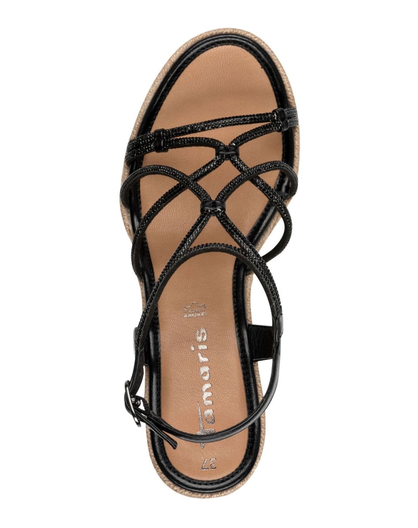 TAMARIS-Sandalette-schwarz